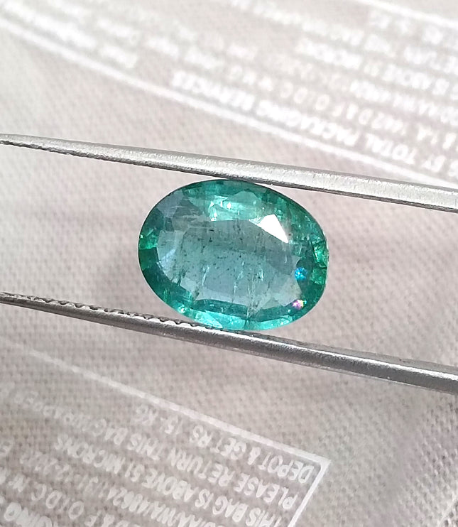 2.01ct Zambian Emerald, Natural Gemstone