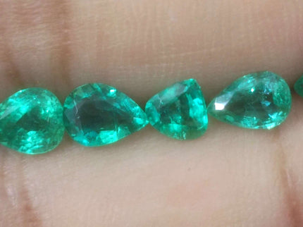 4.10ct Zambian Natural Emerald Parcel