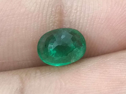 1.33ct Certified Natural Zambian Emerald.