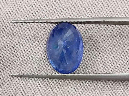 Royal Blue Sapphire 4.01ct Natural Oval Cut Loose Gemstone
