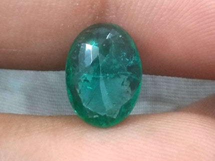 2.41ct Certified Natural Zambian Emerald.