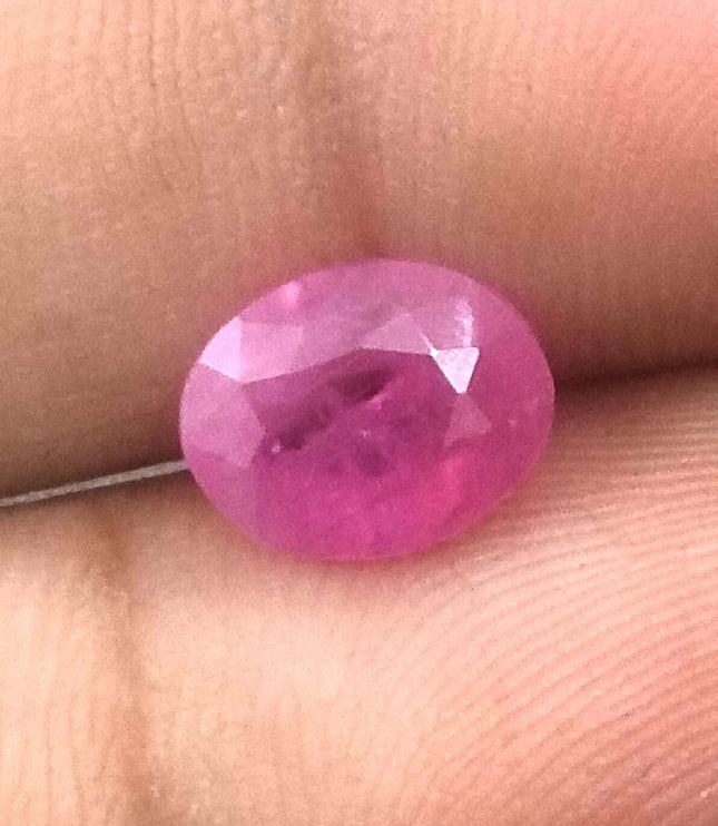 2.22ct Burmese Ruby, Certified Natural Untreated Loose Gemstone