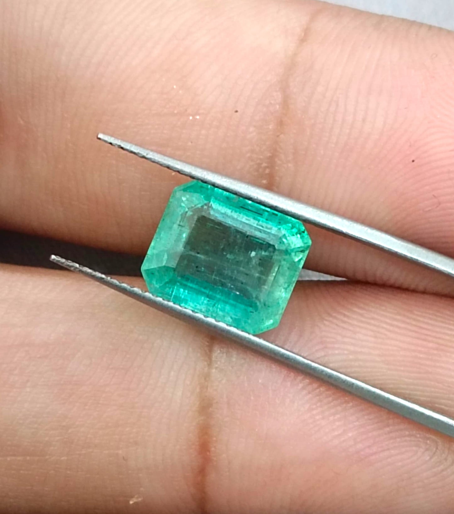 3.81ct Zambian Emerald , 100% Natural Gem