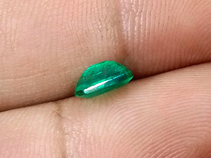 Zambian Emerald 3.46ct Vivid Green Certified Natural Cushion Cut Gemstone