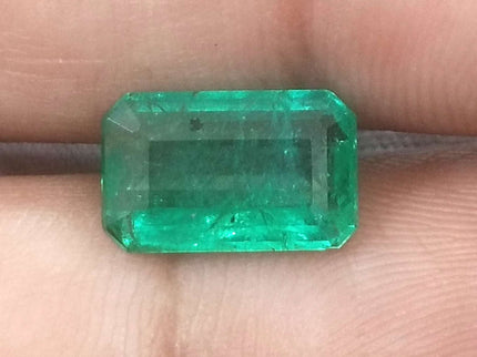 2.99ct Colombian Emerald, Certified Natural Minor Oiled Loose Gemstone