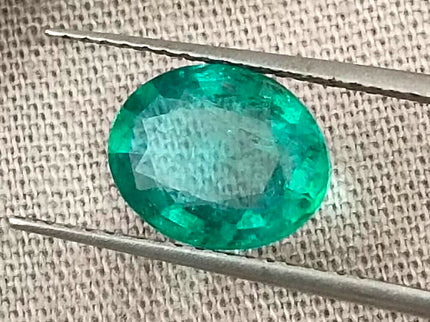 1.70ct Certified  Natural Zambian Emerald Stone