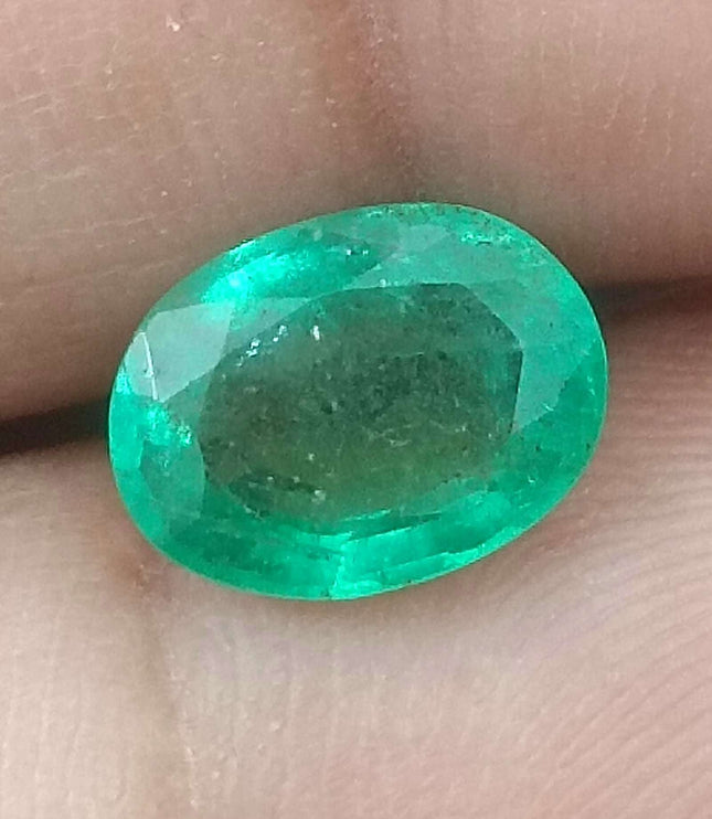 1.97ct Natural Zambian Emerald Stone.