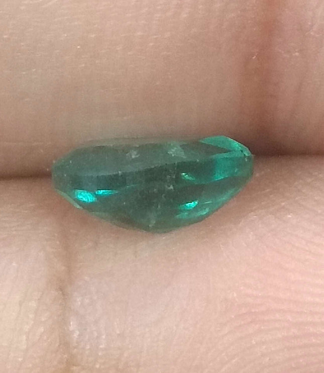 1.30ct Certified Zambian Natural Emerald.