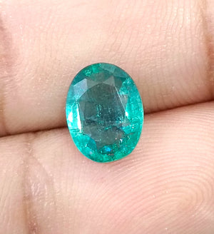 2.01ct Zambian Emerald, Natural Gemstone