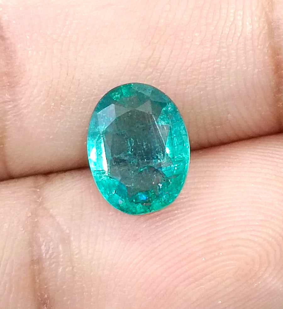 2.01ct Zambian Emerald, Natural Gemstone