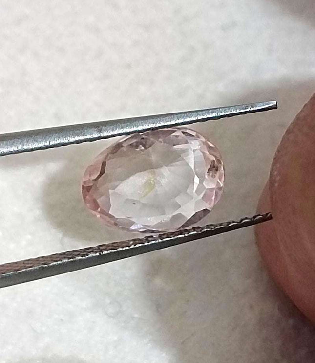 Padparadscha Sapphire 2.16ct IGI Certified Natural Orangy Pink Unheated Loose Gemstone