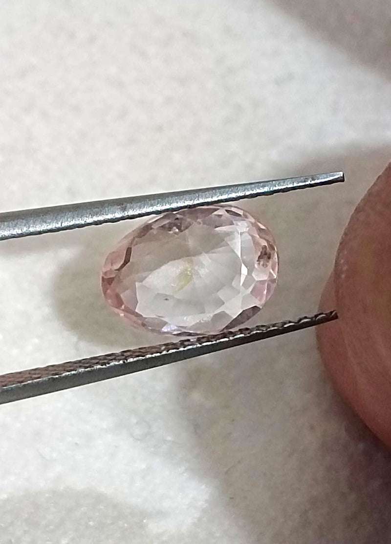 Padparadscha Sapphire 2.16ct IGI Certified Natural Orangy Pink Unheated Loose Gemstone