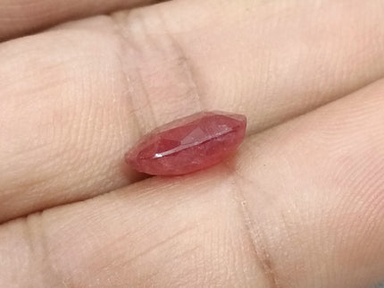 4.12ct Ruby Mozambique Unheated Natural SGL Certified Wine Red Oval Gemstone