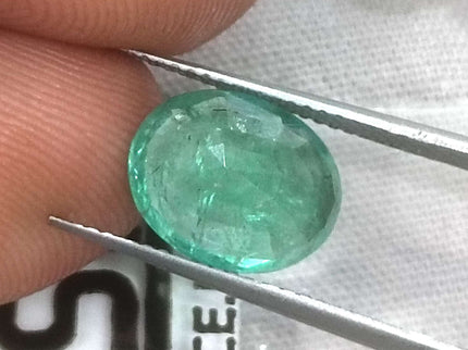 3.29ct Certified Zambian Natural Emerald Stone
