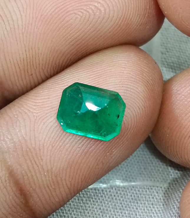 2.38ct Zambian Emerald Natural Earth Mined Gem.