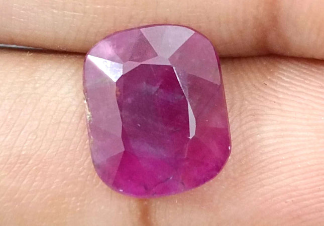 Big size 5.81ct Natural African Ruby unheated loose gemstone