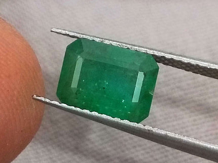 Natural Emerald Pair 3.63ct/2pcs Zambian Origin Loose Gemstones