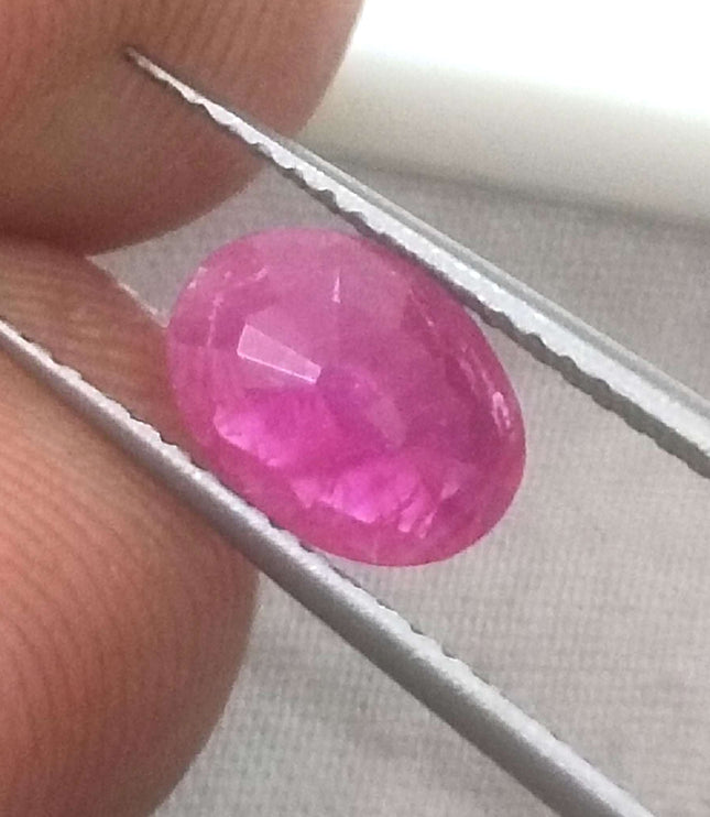 1.20ct Mozambique Ruby, Certified Untreated Gemstone