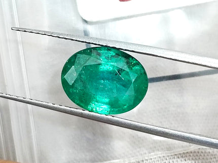 Certified 2.80ct Zambian Natural Emerald.