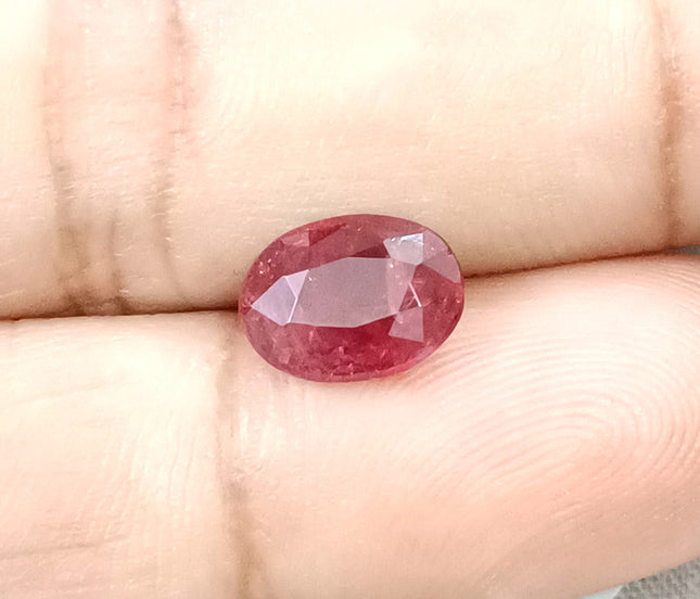2.53ct Natural Unheated Ruby SGL Certified Mozambique