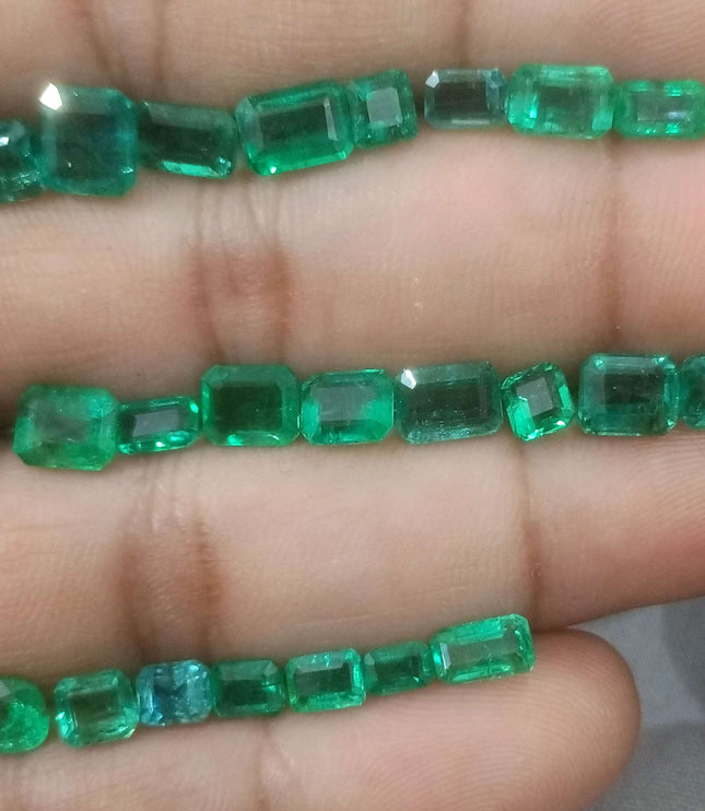 20.64ct Zambian Natural Emerald Parcel