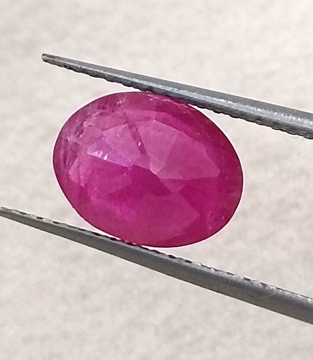 Mozambique Ruby 2.07ct Certified Natural Untreated Gemstone