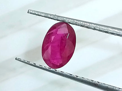 Certified 0.49ct Natural Unheated Blood Red Mozambique Ruby.