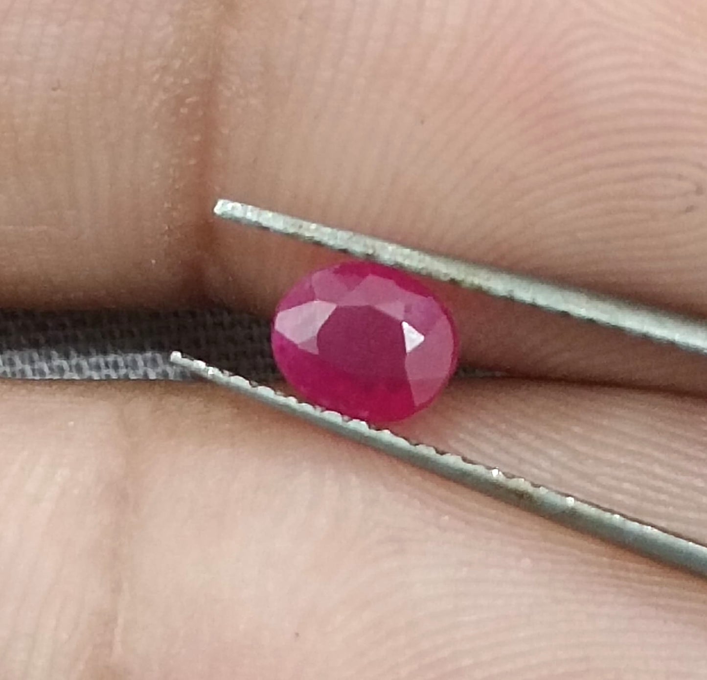 0.65ct Mozambique Ruby, 100% Natural Untreated Gemstone