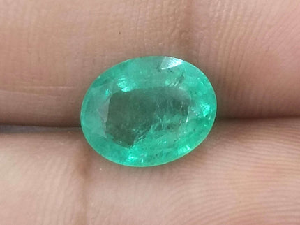 3.29ct Certified Zambian Natural Emerald Stone