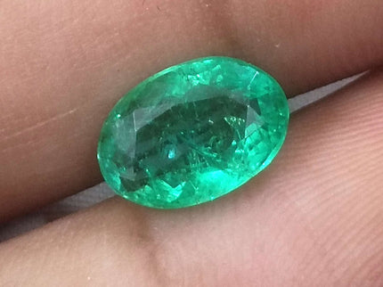 2.57ct Certified Natural Zambian Emerald