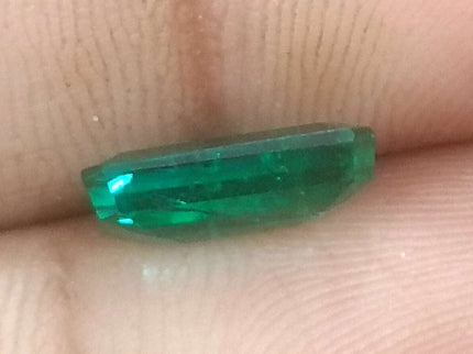 2.29ct Quality Natural Emerald, Certified Zambian Origin Octagon Cut Stone