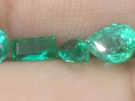 4.10ct Zambian Natural Emerald Parcel