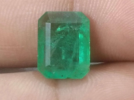 3.94ct Certified Zambian Natural Emerald Stone