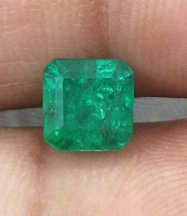 1.46ct Certified Zambian Natural Emerald Stone