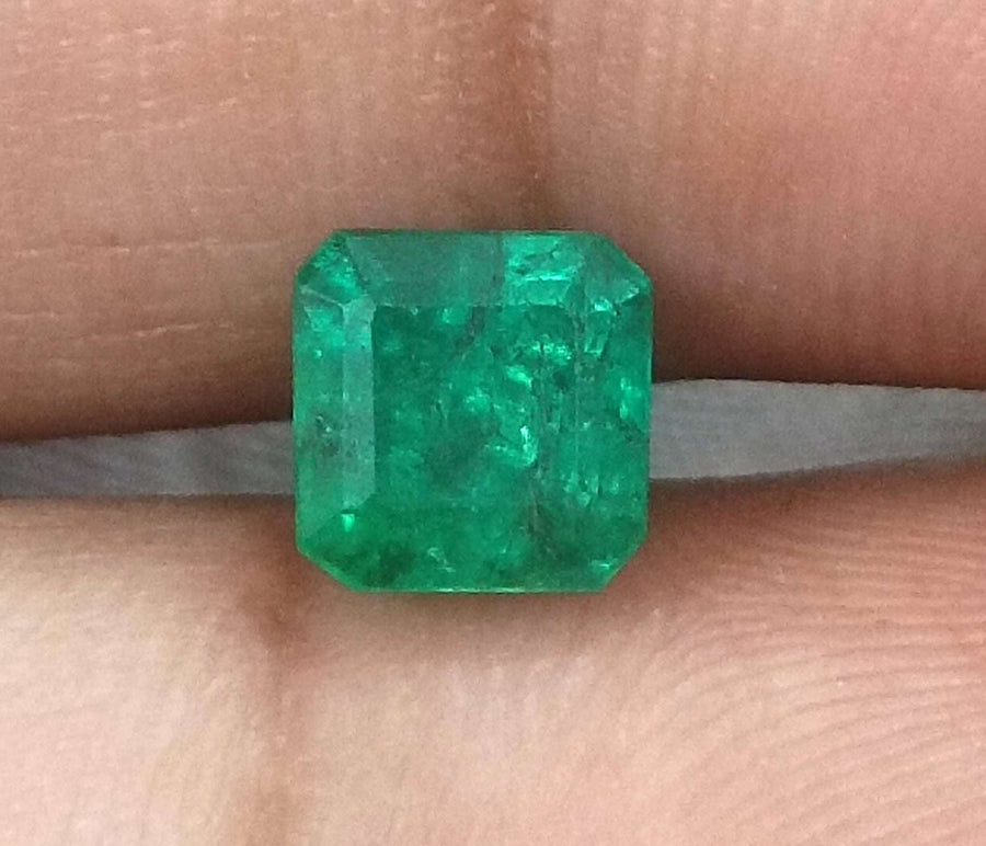 1.46ct Certified Zambian Natural Emerald Stone