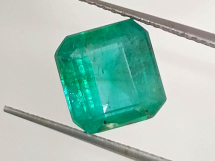 Zambian Emerald 2.61ct Certified Medium Deep Green Natural Gemstone