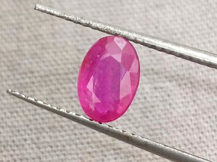 GSI Certified 0.92ct Mozambique Ruby, Natural Untreated Gemstone