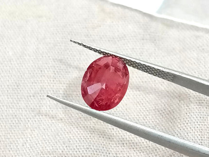 2.53ct Natural Unheated Ruby SGL Certified Mozambique