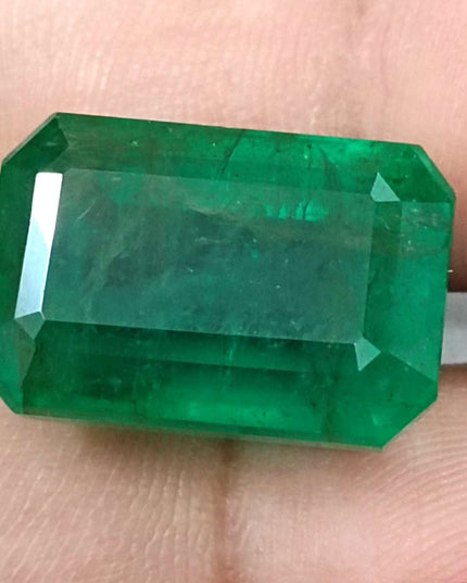 Huge 29.19ct Swat Emerald, Medium Deep Velvet Green Minor oiled Loose Gemstone.
