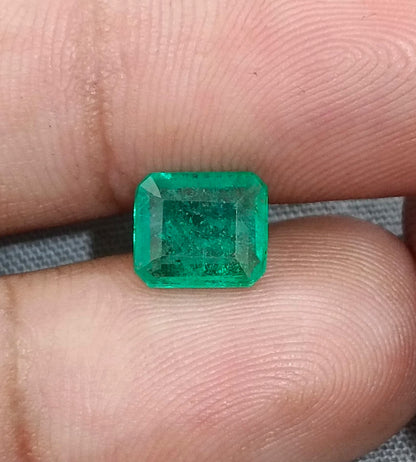 1.75ct Zambian Emerald, 100% Natural Earth Mined Gemstone