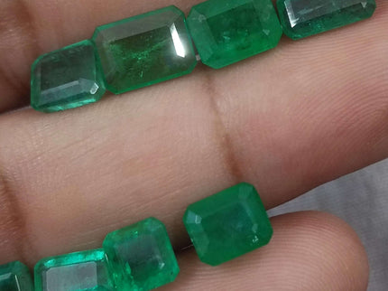 13.63ct Natural Zambian Emerald Parcel Earth Mined Loose Gemstones