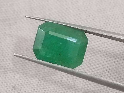 Natural Emerald Pair 3.63ct/2pcs Zambian Origin Loose Gemstones