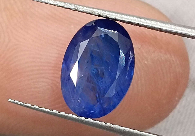 4.01ct Royal blue sapphire Sri Lanka origin natural only heated loose gemstone