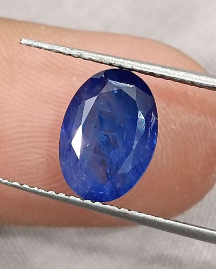 4.01ct Royal blue sapphire Sri Lanka origin natural only heated loose gemstone