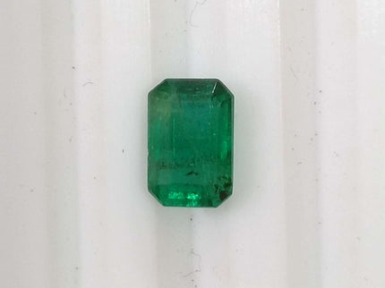 Certified 1.29ct Swat Emerald, Natural Octagon Cut Stone