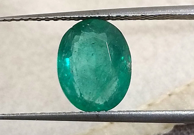 GSI Certified 2.07ct Zambian Emerald, Natural Loose Gemstone