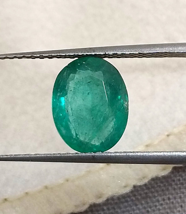 Zambian Emerald 2.07ct Certified Natural Loose Gemstone
