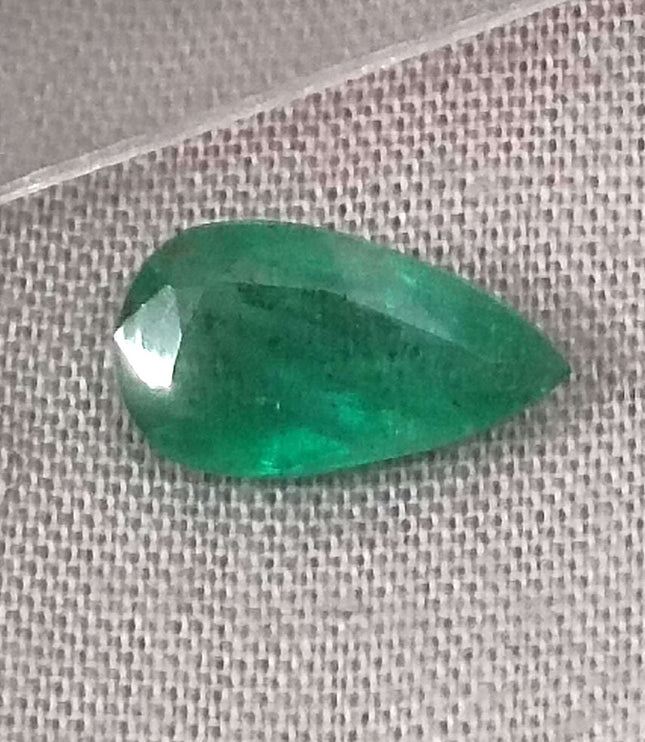 2.08ct Certified Zambian Natural Emerald Stone