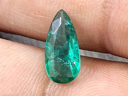 Certified 1.50ct Zambian Natural Emerald Stone