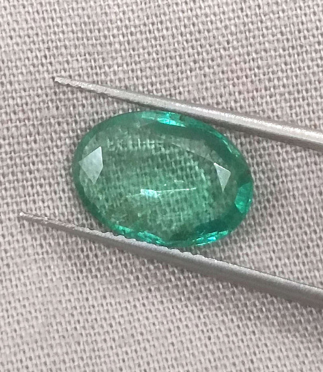 2.74ct Certified Natural Zambian Emerald Stone